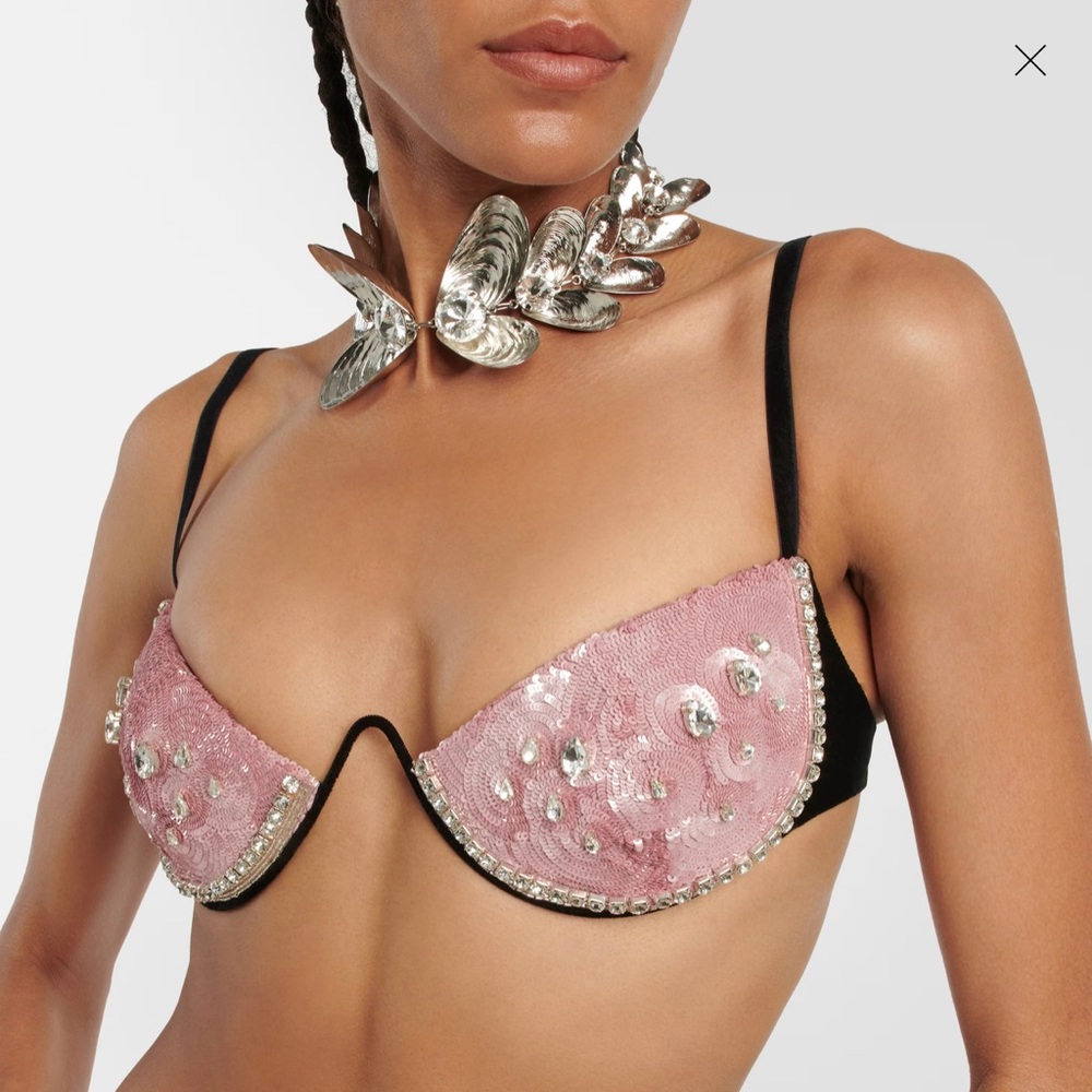 Area Embellished Watermelon Bra 🍉
Brand New Size Small